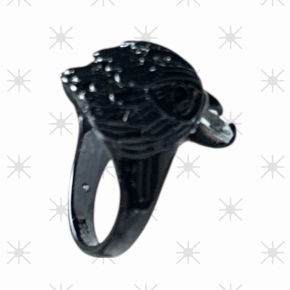 NWOT Kurt Geiger Pavé Eagle's Head Crystal Cocktail Ring - Picture 11 of 13